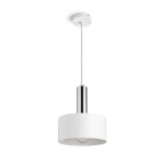 GIULIA 20 wisząca biała chrom 230V LED E27 15W R13910 Rendl light studio