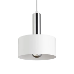 GIULIA 20 wisząca biała chrom 230V LED E27 15W R13910 Rendl light studio