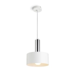 GIULIA 20 wisząca biała chrom 230V LED E27 15W R13910 Rendl light studio