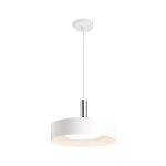 GIULIA 40 wisząca biała chrom 230V LED E27 30W R13912 Rendl light studio