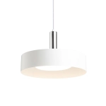 GIULIA 40 wisząca biała chrom 230V LED E27 30W R13912 Rendl light studio