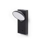 ELISEO ścienna czarna 230V LED 5W 3000K R13915 Rendl light studio