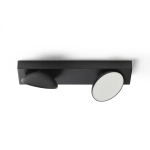 ELISEO II natynkowa czarna 230V LED 2x5W 3000K R13917 Rendl light studio