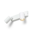 DUDE II natynkowa biała 230V LED GU10 2x9W R13922 Rendl light studio