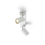 DUDE II natynkowa biała 230V LED GU10 2x9W R13922 Rendl light studio