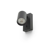 DUDE ścienna czarna 230V LED GU10 9W R13925 Rendl light studio