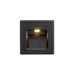 AMARO wpuszczana czarna 230V LED 3W 60° 3000K R13958 Rendl light studio