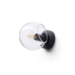 SOLARIS natynkowa szkło przezroczyste/czarna 230V LED E14 7W R13994 Rendl light studioSOLARIS natynkowa szkło przezroczyste/czarna 230V LED E14 7W R13994 Rendl light studio