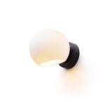 SOLARIS natynkowa szkło mleczne/czarna 230V LED E14 7W R13995 Rendl light studio