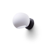 SOLARIS natynkowa szkło mleczne/czarna 230V LED E14 7W R13995 Rendl light studio