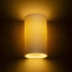 CALLUM RL2 250 ścienna biała Eco PLA 230V LED E27 15W R13998 Rendl light studio