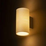 GLANS RR2 150 ścienna biała Eco PLA 230V LED G9 5W R14000 Rendl light studio