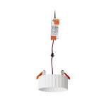 MARENGA RL1 40 wpuszczana biała Eco PLA 230V LED 6W 3000K R14005 Rendl light studio