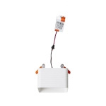 MARENGA SQR3 60 wpuszczana biała Eco PLA 230V LED 6W 3000K R14017 Rendl light studio