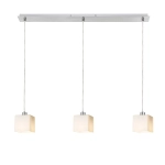 DADOS III 80 wisząca szkło opalowe/chrom 230V LED E27 3x11W R14022 Rendl light studio