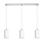 LIZ III 80 wisząca szkło opalowe/nikiel mat 230V LED E27 3x15W R14027 Rendl light studio
