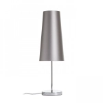 NYC/CONNY 15/30 stołowa Monaco gołębio szara/srebrne PVC/chrom 230V LED E27 11W R14051 Rendl light studio
