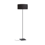 CORTINA/JAKARANDA podłogowa czarna/czarna textil/metal 230V LED E27 15W R14072 Rendl light studio