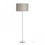 NYC/RON 40/25 podłogowa Chintz jasno szara/chrom 230V LED E27 15W R14081 Rendl light studio