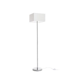 NYC/TEMPO 30/19 podłogowa Polycotton biała/chrom 230V LED E27 15W R14085 Rendl light studio