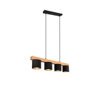 kinkiecik.pl Lampa wisząca czarna CAMERON R30654002 TRIO