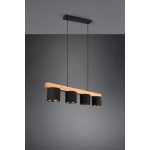kinkiecik.pl Lampa wisząca czarna CAMERON R30654002 TRIO