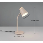 PONGO – R55831143 incl. 1x SMD, 4,5W · 1x 500lm, 3000K TRIO