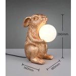 RABBIT – R56511079 excl. 1x G9 · max. 5W TRIO