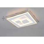 DEGAS – R63511131 incl. 1x SMD, 34W · 1x 3900lm, 2700 - 6500K TRIO