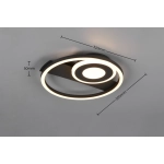 HORUS – R63671132 incl. 1x SMD, 22W · 1x 2500lm, 3000K TRIO