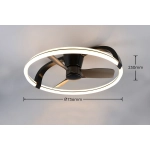 STOCKHOLM – R64262132 incl. 1x SMD, 37W · 1x 4300lm, 2700 - 6500K TRIO
