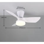 RANDERS – R64412131 incl. 1x SMD, 20W · 1x 2500lm, 2700 - 6000K TRIO