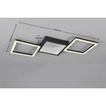 GELO – R64471132 incl. 1x SMD, 24W · 1x 2500lm, 3000K TRIO