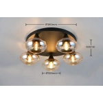 DIVINA – R66645013 excl. 5x E14 · max. 10W TRIO