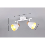 VALENTIN – R81922031 excl. 2x E14 · max. 10W TRIO