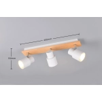 PIERRE – R81983031 excl. 3x GU10 · max. 10W TRIO