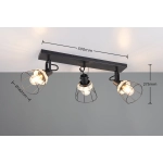 JEROME – R86233032 excl. 3x E27 · max. 10W TRIO