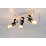LYNAR – R86663032 excl. 3x E27 · max. 10W TRIO
