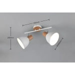 DELUME – R86672031 excl. 2x E27 · max. 40W TRIO