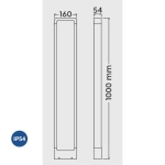 kinkiecik.pl Lampa stojąca RENO – 420760142 incl. 1x COB LED, 4,5W · 1x 450lm, 3000K IP54 TRIO