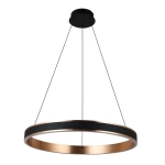 Lampa wisząca RIO 60 3-STEP DIMM 43W 3000K czarny złoty AZ5777 AZZARDO