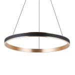 Lampa wisząca RIO 80 3-STEP DIMM 54W 3000K czarny złoty AZ5778 AZZARDO