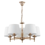 Lampa wisząca ROKSANA ZŁOTA 5xE14 16076 ALFA