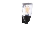 Rasmus Wall (black) AZ4482 E27 1x MAX 25W IP65 METAL PC AZZARDO