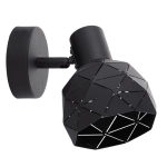 kinkiecik.pl Kinkiet spot czarny REUS 1 LP-8069/1WS BK LIGHT PRESTIGE