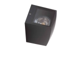 Rezia 1 (black) AZ4343 GU10 1x MAX 35W IP54 METAL GLASS AZZARDO
