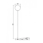 Lampa podłogowa Ring MOD013FL-01BS Maytoni - zdjęcie dodatkowe 4