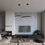 Lampa wisząca RIO 55 Czarny 3000K TH.106 THORO - zdjęcie produktu