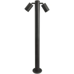 Lampa stojąca Rolf 2 900 (black) AZ4458 GU10 2x MAX 35W IP44 METAL GLASS AZZARDO