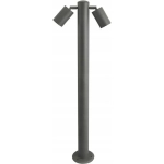 Lampa stojąca Rolf 2 900 (dark grey) AZ4459 GU10 2x MAX 35W IP44 METAL GLASS AZZARDO